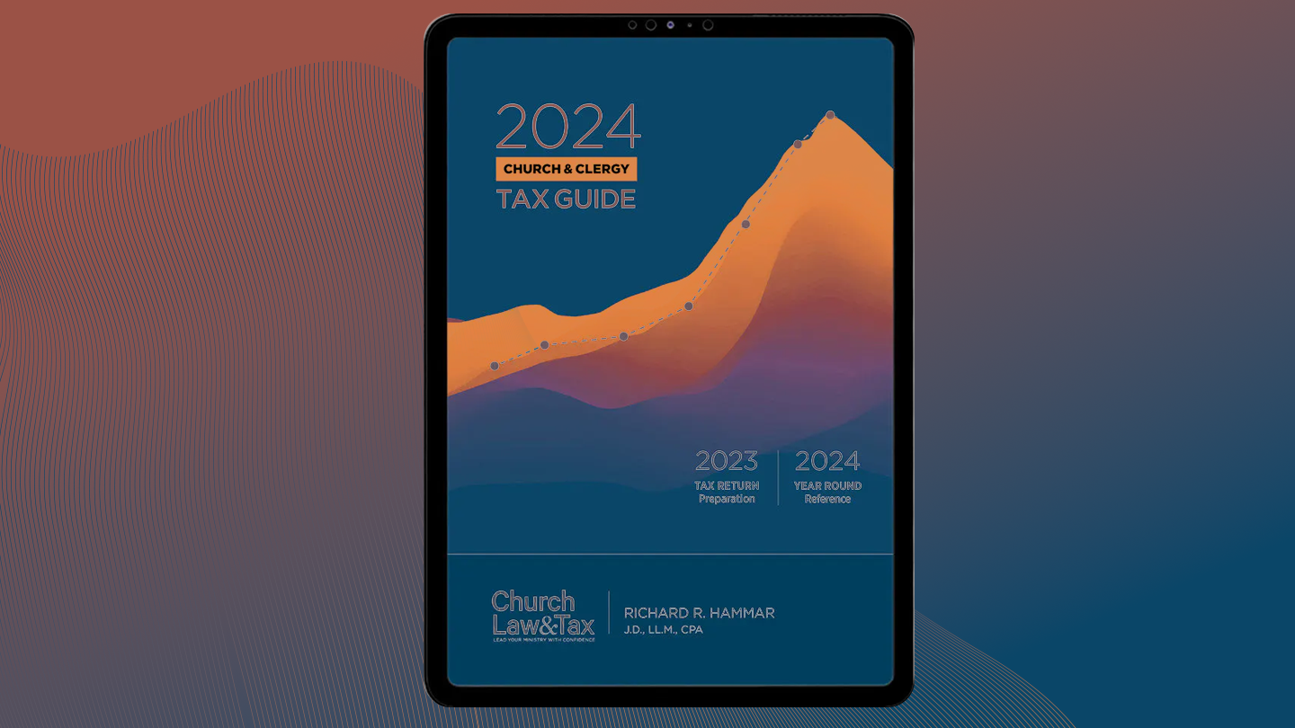 2024 Church & Clergy Tax Guide (PDF)