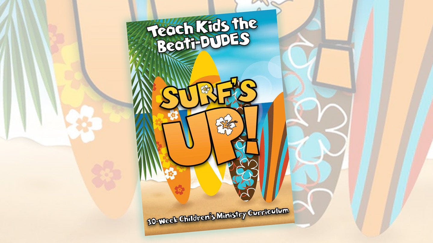 Surf's Up 10-Week Children's Ministry Curriculum