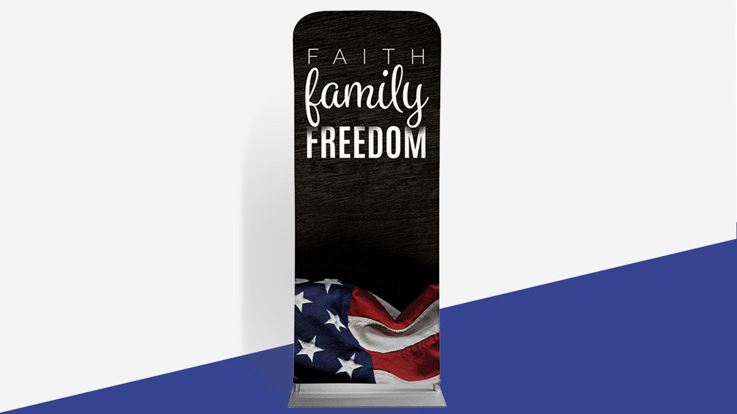 Faith Family Freedom Banner