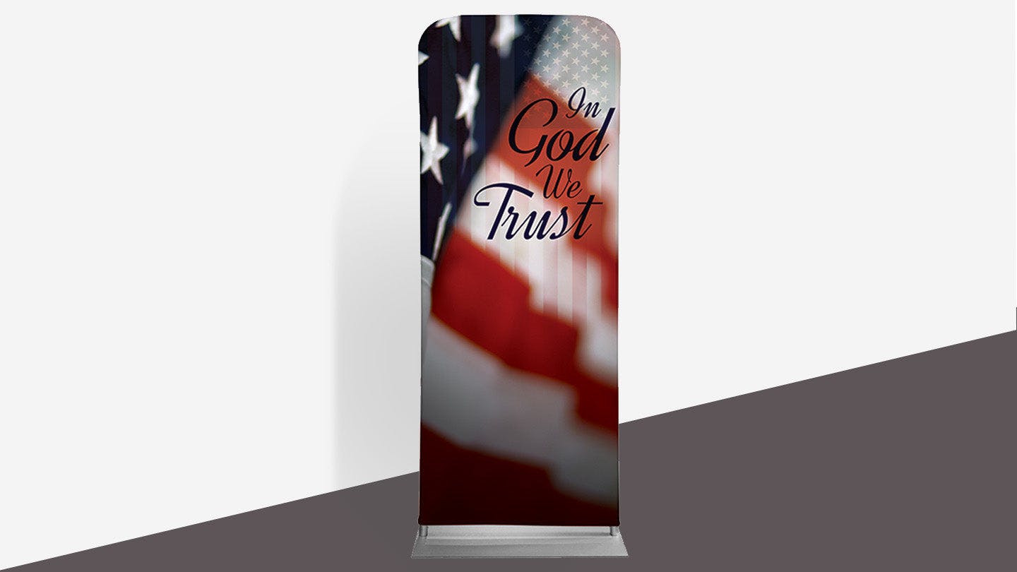God We Trust Banner