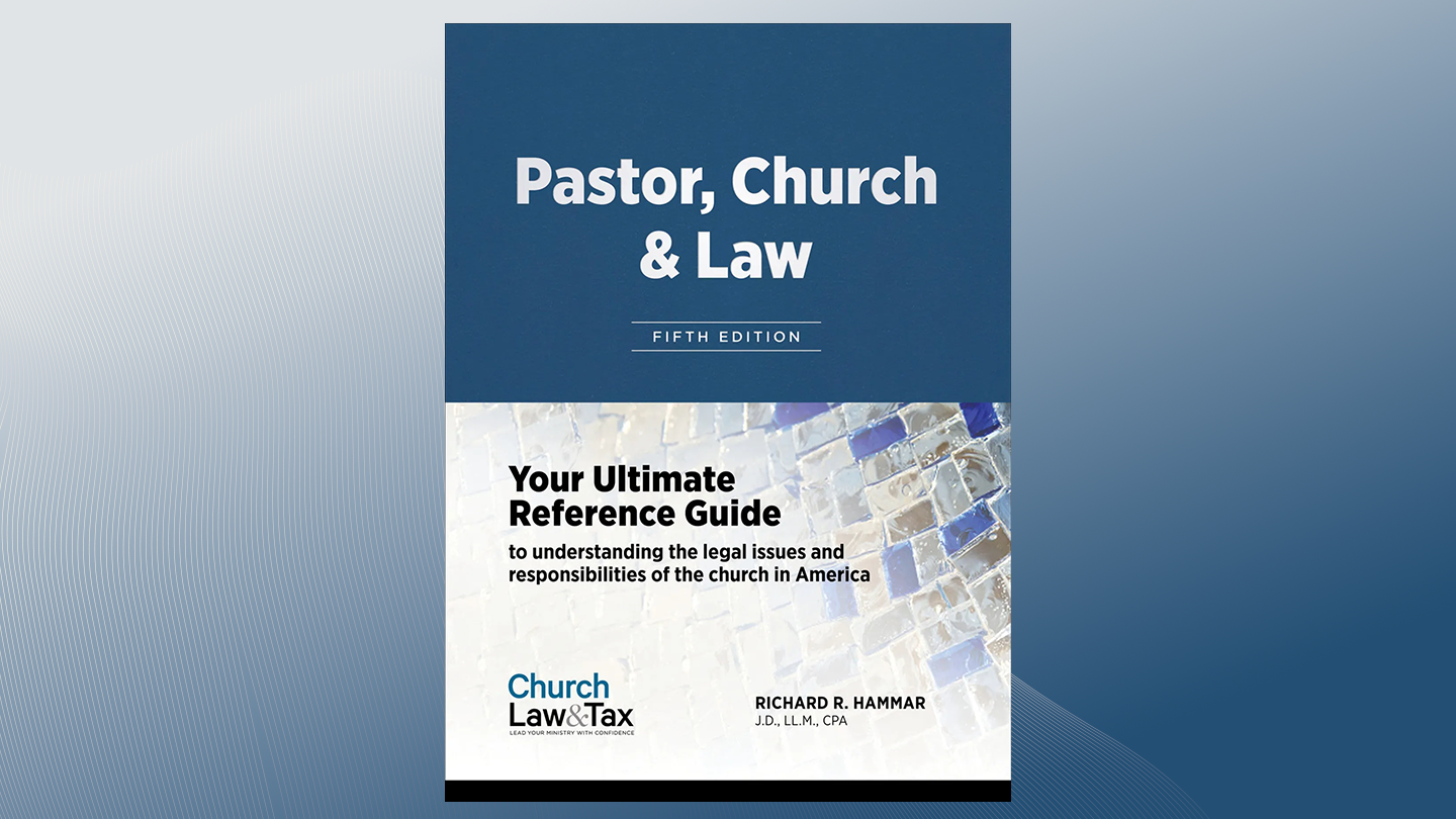 Pastor, Church & Law: Fifth Edition